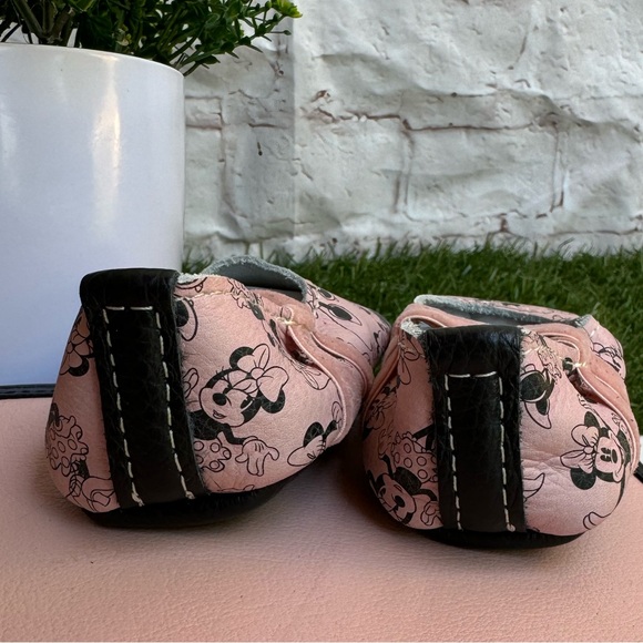 FRESHLY PICKED Ballet Slipper Disney Minnie Mouse in blush size 3 new no box - Picture 7 of 15